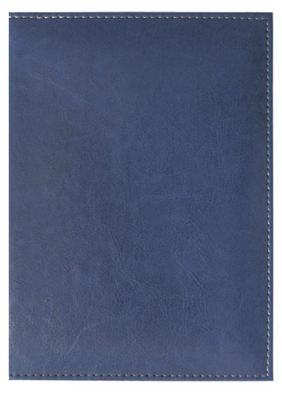 Переплетный материал Папка адресная Optima 22х31 см синяя