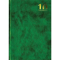 Ежедневник датированный Бумвинил зеленый А5