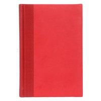 Недатированный ежедневник VELVET 500U (5453) 110x165 мм красный