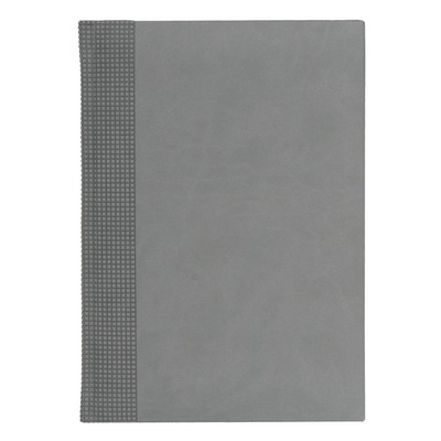 Недатированный ежедневник VELVET 650U (5451) 145x205 мм, светло-серый