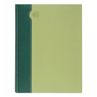 Недатированный ежедневник REPORT 5451 (650U) 145x205 мм темно-зеленый/светло-зеленый