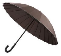 Зонт Ella, темно-коричневый