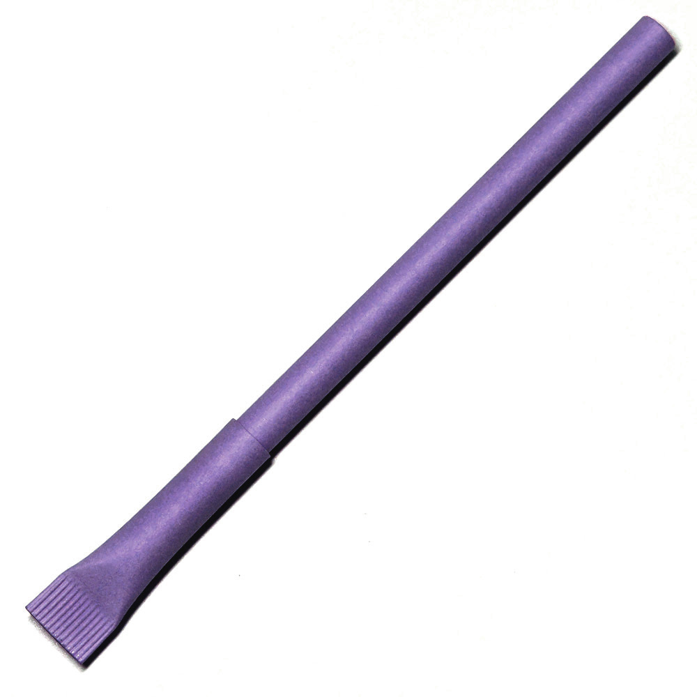 Ручка из бумаги, фиолетовая